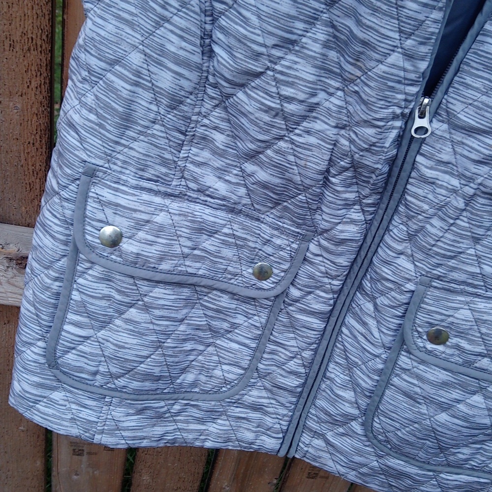 Croft & Barrow Quilted Pattern Lightweight Puffer… - image 4